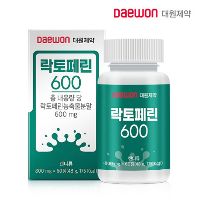 대원제약 락토페린600 800mg x 60정