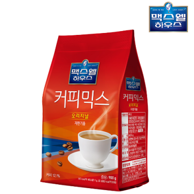 [담짜몰] 맥스웰 커피믹스 자판기용 - 오리지널 900g/커피믹스/커피/동서커피/동서식품/자판기용커피